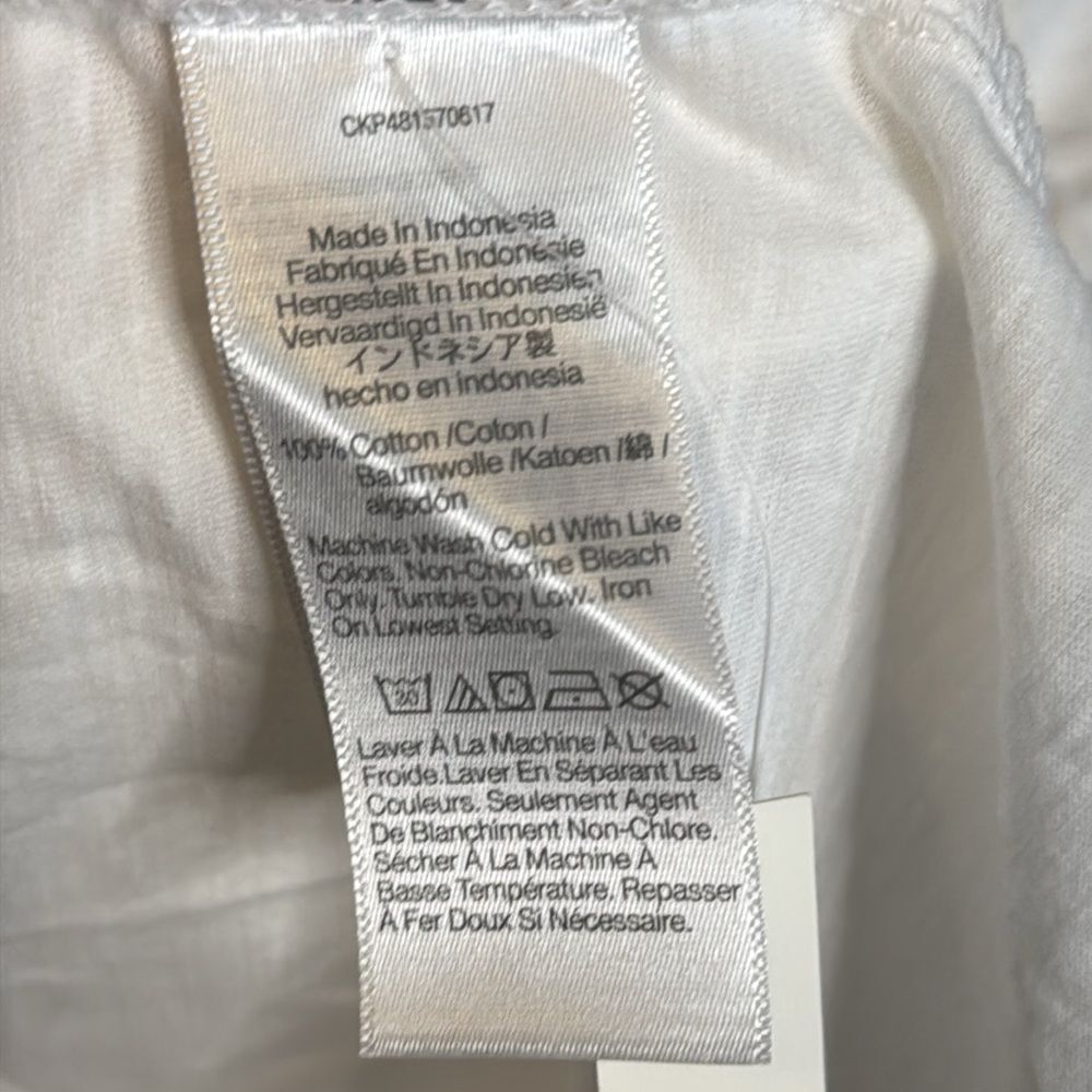 Madewell V Neck TShirt Womens‎ Size XS White - Picture 5 of 9